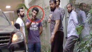 Spotted: Arjun Kapoor Hangouts With Rajkummar Rao And Other Friends