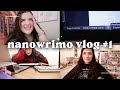 nanowrimo vlog 1 | writing vlog as a nanowrimo rebel