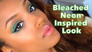 Bleached Neon Inspired Look: Beginner Friendly
