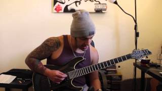 How to play ‘This Probably Won’t End Well’ by All That Remains Guitar Solo Lesson w/tabs