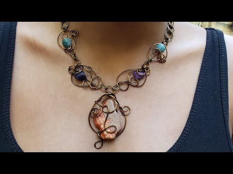 Freeform Necklace Tutorial - Eps 143