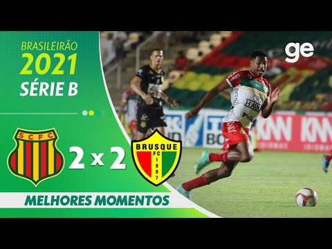 Gols e lances de Sampaio Corrêa x Brusque