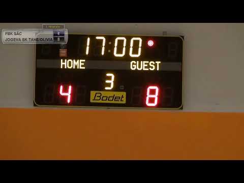 18.01 FBK SĀC - Jogeva SK Tahe/Olivia (tiešraide)