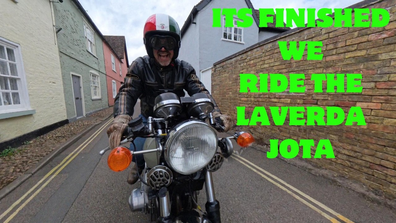 Laverda Jota Service and Repair, part 3