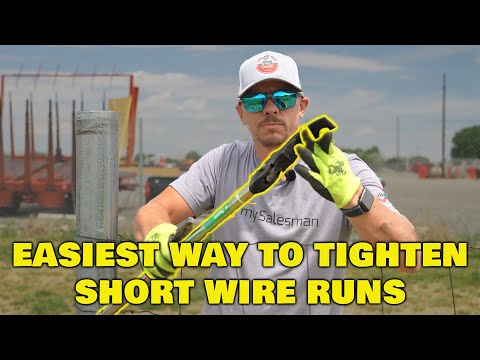 Tighten Fence Wire Easily!