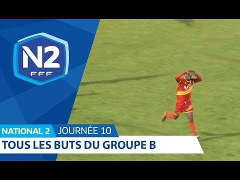 10ème journée - National 2B - Tous les buts