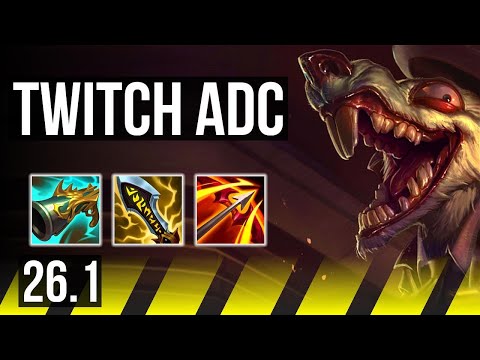 TWITCH & Elise vs APHELIOS & Senna (ADC) | Perfect KDA: 17/0/5 | EUNE Grandmaster | 26.1