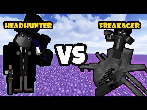Intense Minecraft Showdown: Headhunter vs Freakager 😱