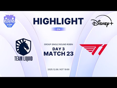TL vs T1 Highlights | Group Stage Day3 M23 | 2025 LoL KeSPA CUP
