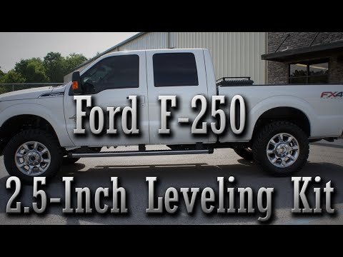 Ford F250 with 2.5 Inch Leveling Kit - Tom's 4x4 Walkaround