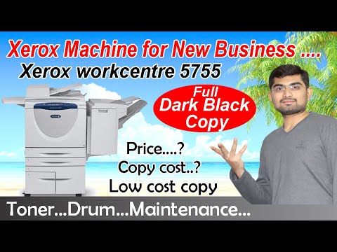 Xerox WorkCentre 5755 Monochrome Multifunction Printer