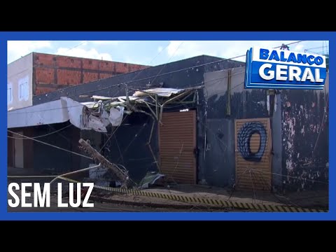 Rio Preto: acidente danifica rede elétrica no bairro Vila Toninho; acompanhe a situação