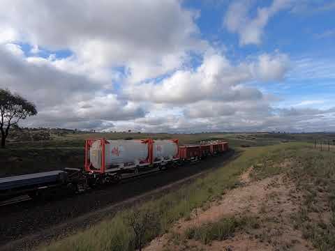 NR2, 6 & 115 at Tumulla NSW. Mon 30th Mar 2020