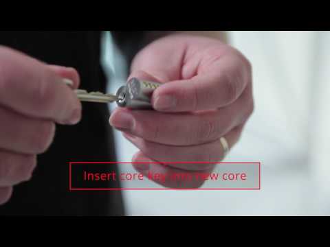 Removing and Installing Lock Core