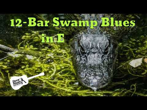 12-Bar Swamp Blues Backing Track in E