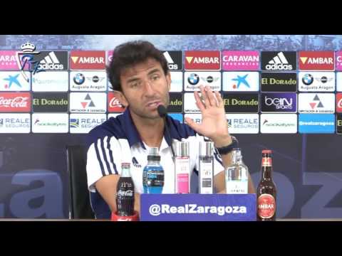 Luis Milla en rueda de prensa - 26/8/2016