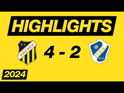 BK Häcken - Halmstads BK (4-2) Träningsmatch 2024