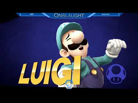 Onslaught 96 - Winner's Finals: Light (Roy) vs Sizzle | Scot! (Luigi)
