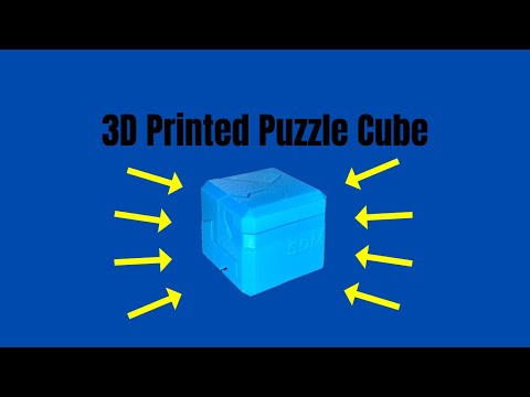 Making an *AMAZING* Puzzle Cube 3D Printed