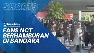 Viral Video Amatir Fans NCT Dream Berhamburan di Bandara Seoekarno-Hatta Bak Film Train to Busan