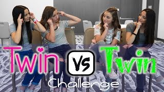 Twin vs Twin Challenge | ft. the MerrellTwins