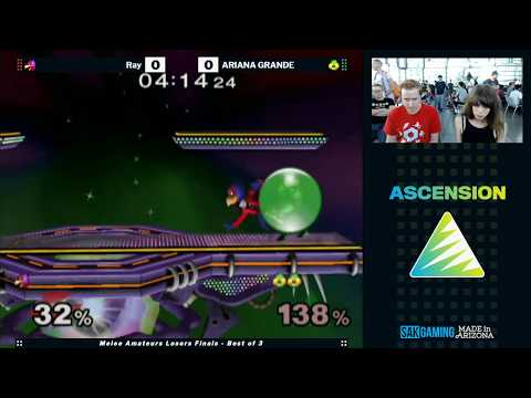 Ascension VII Melee Amateurs Losers Finals - Ray (Falco) vs ARIANA GRANDE (Sheik)