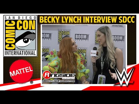 Becky Lynch - Ringside Collectibles WWE Interview at SDCC 2018! San Diego Comic Con