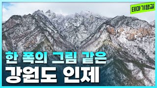 아름다운 산과 계곡을 간직한 강원도 인제 여행 [테마기행길]