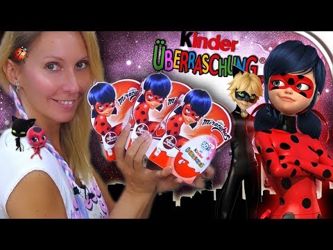 Ü-Eier für Mädchen 🐞 MIRACULOUS 🐱 KINDER ÜBERRASCHUNG Unboxing | 4er Packs Ü-Eier auspacken Ü-Eier für Mädchen 🐞 MIRACULOUS 🐱 KINDER ÜBERRASCHUNG Unboxing | 4er Packs Ü-Eier auspacken