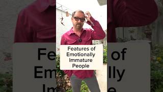 Features of Emotionally #immature People #health #mentalhealth #therapy #emotions #emotional