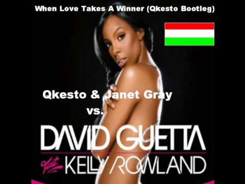 Qkesto & David Guetta feat  Kelly Rowland & Janet Gray  When Love Takes A Winner  Qkesto Mood Velvet Bootleg mix 2009
