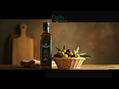 Premium Olive Oil Commercial | 100% Pure & Natural | Daily Fresh Foods