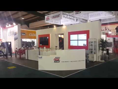 Dunlop Rema Tip Top - Video Wall at Electra Mining 2014