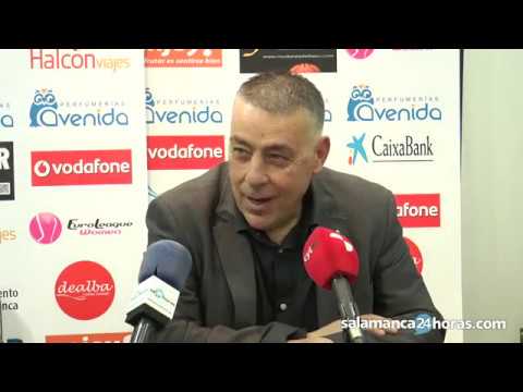 Rueda de prensa tras el Perfumerías Avenida - Sant Adriá