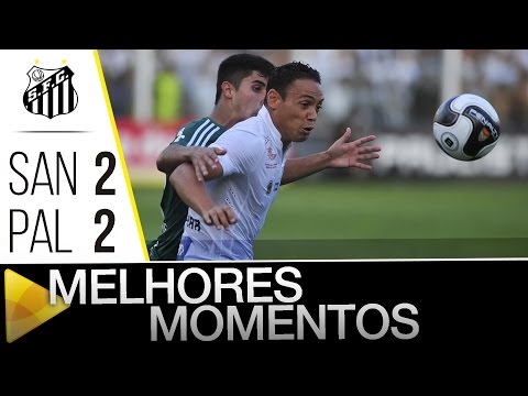 Santos 2 (3) x (2) 2 Palmeiras | MELHORES MOMENTOS | Paulistão (24/04/16)