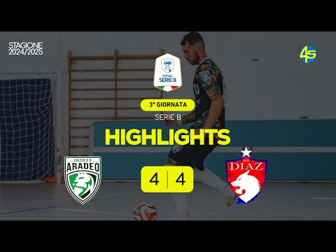 Briconow Aradeo-Diaz Bisceglie 4-4 | HIGHLIGHTS | Serie B 2024-25