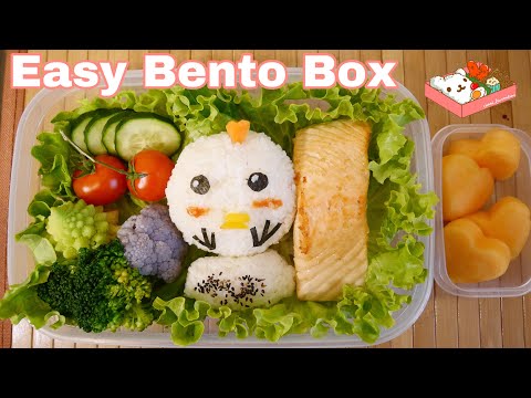 Bento box | Easy Bento Box | How to make Bento box | ทำข้าวกล่องน่ารักๆ