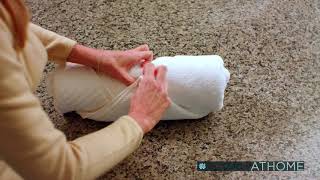 How to Tightly Roll a Towel Like a Luxury Hotel