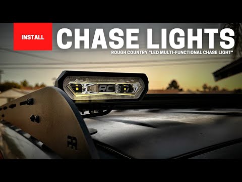 Installing Rough Country "LED Multi-Functional Chase Light" on My Land Cruiser 100 Series.