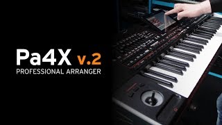 KORG Pa4X OS v.2 - New Sounds, Drum Kits, Styles, Features!