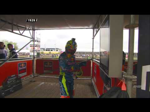 Antonio Cairoli Crash at MXGP of Europe 2015 - motocross