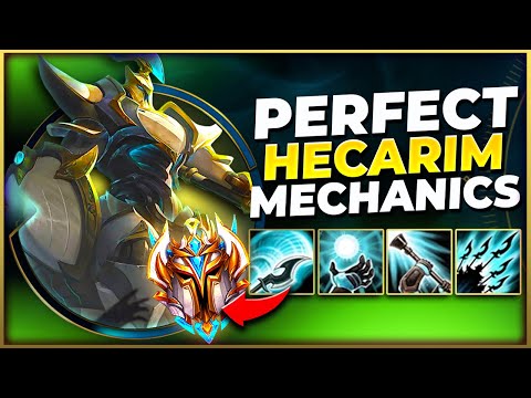 THIS HOW YOU PLAY HECARIM WITH COMPLETE PERFECTION IN HIGH ELO - League of Legends