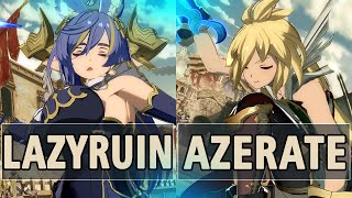 GBVSR:🔥LazyRuin (Galleon) Vs Azerate (Zooey)🔥| High Level Gameplay.