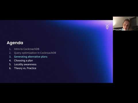 NWDS Talk - CockroachDB's Query Optimizer