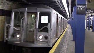 preview picture of video 'ᴴᴰ SPECIAL: R16-R34-R38-R42-R40 Museum Train Passing Fordham Road'