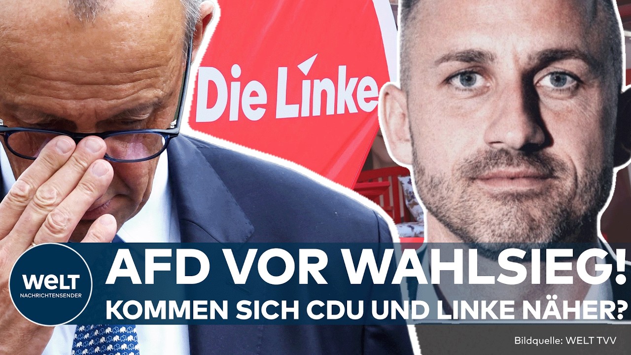 LANDTAGSWAHL IN SACHSEN-ANHALT: AfD vor Wahlsieg – Kommen sich CDU und Linke jetzt näher?