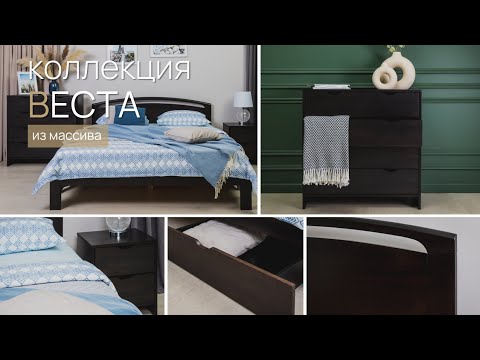 Кровать Веста 1 R Райтон Береза