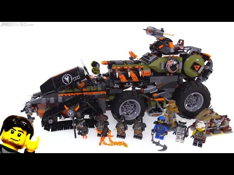 🔄 LEGO Ninjago 2018 Dieselnaut set review! 70654 re upload