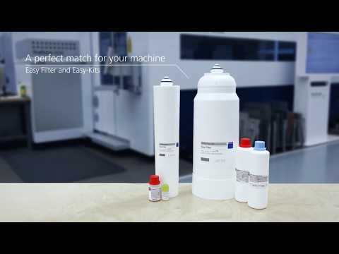 TRUMPF Services: Water treatment instead of water change with the Easy Filter