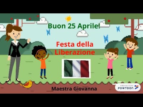 Il 25 Aprile (Festa della Liberazione) spiegato ai bambini